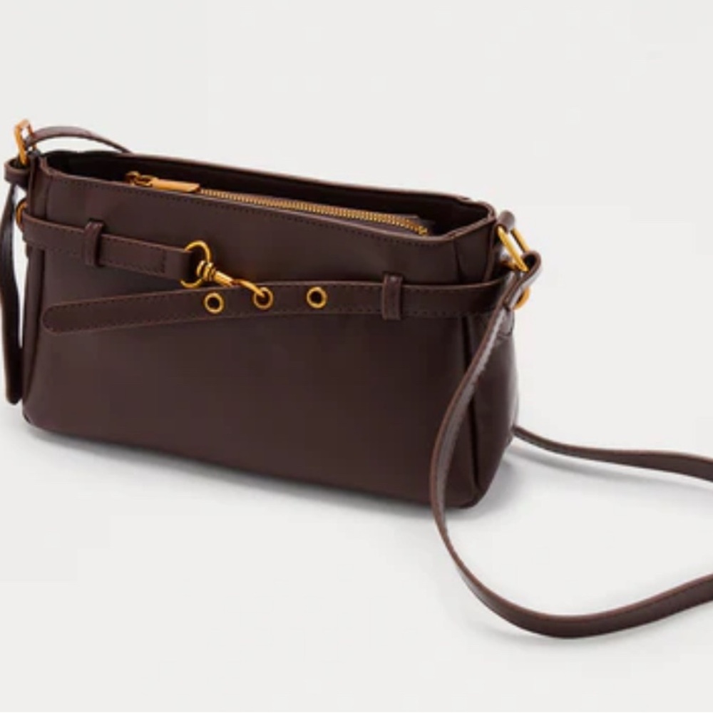 Shayla Shoulder Handbag - Brown